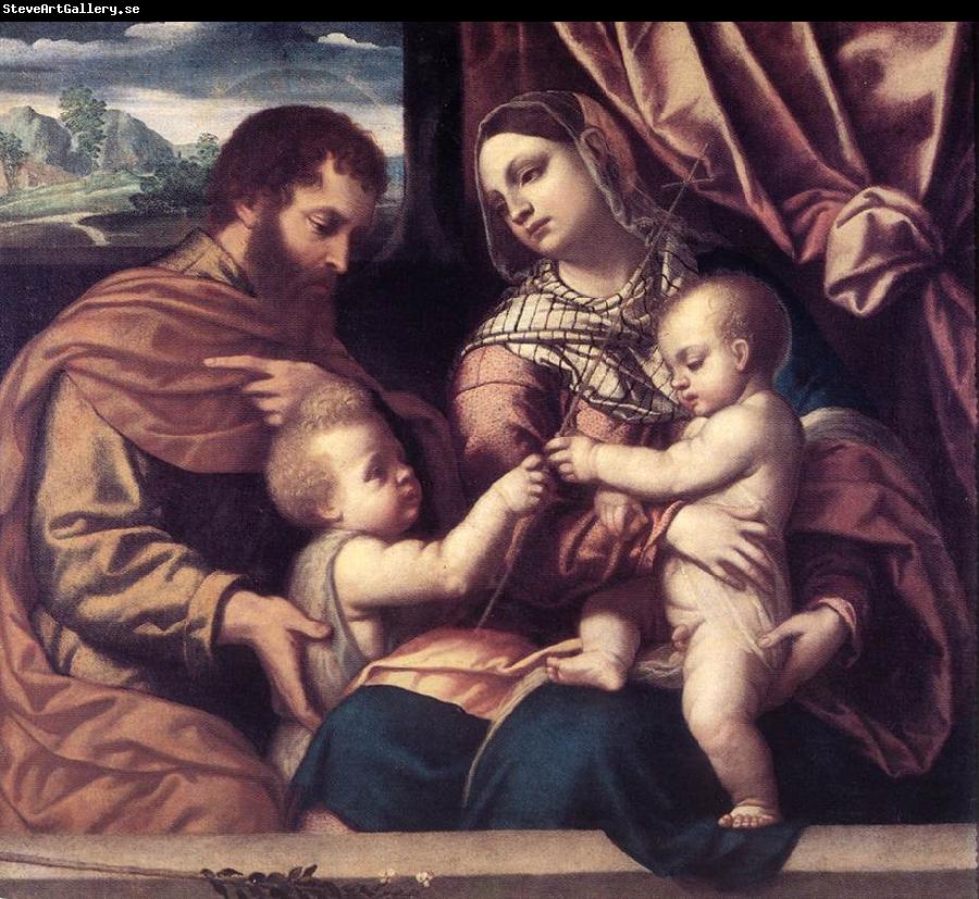 MORETTO da Brescia Holy Family su